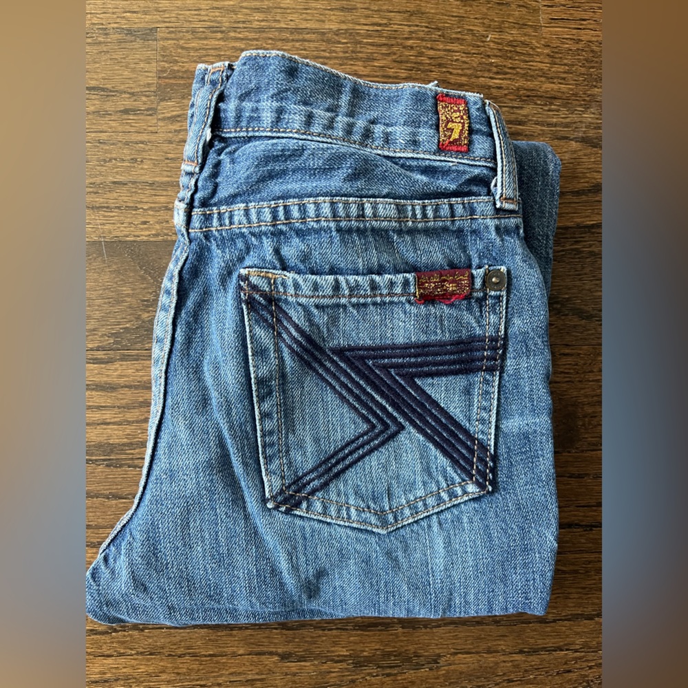 7 For All Mankind Relaxed Fit Jeans. Boys Size 7. Good Condition.